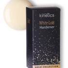 KINETICS Укрепитель для ногтей White Gold (покрытие нежно-молочного цвета с золотым мерцанием)