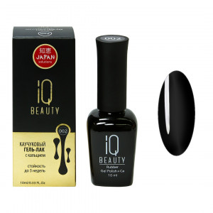 Каучуковый гель-лак IQ BEAUTY с кальцием 002,  10мл